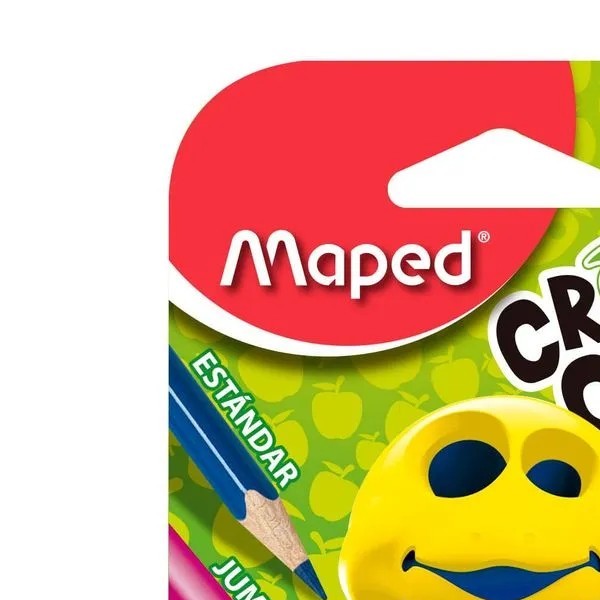 SACAPUNTAS PLAST. CDEP. DOBLE CROC CROC BL.C1 E25150